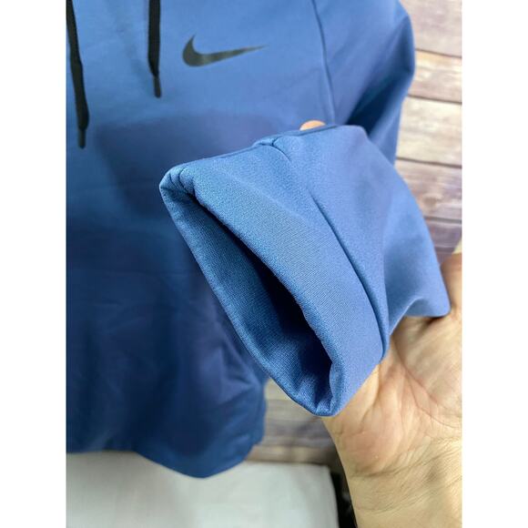 Vintage Nike Men’s Club Fleece Hoodie Size Medium Blue EUC - Picture 10 of 10